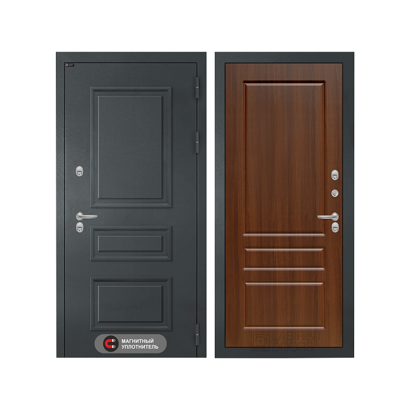 Modern Sade Daire Giriş Kapısı